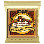 Ernie Ball 2069 Earthwood 80/20 Bronze Folk Nylon Ball End Acoustic Guitar Strings