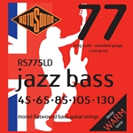 Rotosound Jazz Bass 5- String Flatwound Strings, 45-130