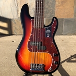 Fender American Professional II P Bass V, 5 String, 3-Tone Sunburst