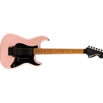 Squier Contemporary Stratocaster® HH FR, Roasted Maple Fingerboard, Black Pickguard, Shell Pink Pearl