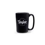 Taylor Coffee Mug, Black, White, Logo, 12oz