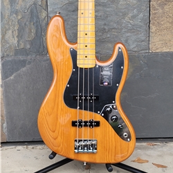 American Professional II Jazz Bass, Roasted Pine, Maple Fingerboard