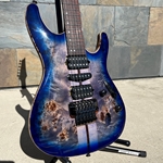 Ibanez Premium S1070PBZ Cerulean Blue Burst