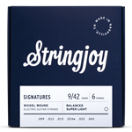 Stringjoy Signatures | Balanced Super Light Gauge (9-42) Nickel Wound Electric Guitar Strings