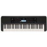 Yamaha PSR-E383 61-key mid-range portable keyboard. Includes PA130 power adapter.