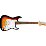 Squier Affinity Series™ Stratocaster® Junior HSS, Laurel Fingerboard, White Pickguard, 3-Color Sunburst