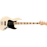 Squier Affinity Series™ Active Jazz Bass® Maple Fingerboard, Black Pickguard, Olympic White