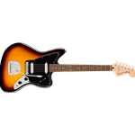 Squier Affinity Series™ Jaguar®, Laurel Fingerboard, Black Pickguard, 3-Color Sunburst