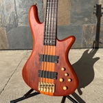 Used SCHECTER Stiletto Studio 5 Bass Honey Stain