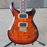 PRS SE Custom 24 Semi-hollow Piezo Orange Tiger Burst