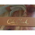 Cole Clark Strap Leather Tan Gold