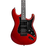 Tagima SIXMART CA-DF/BK Guitar HSS Pickups, Built-In Effects, Sparkling Candy Apple Red