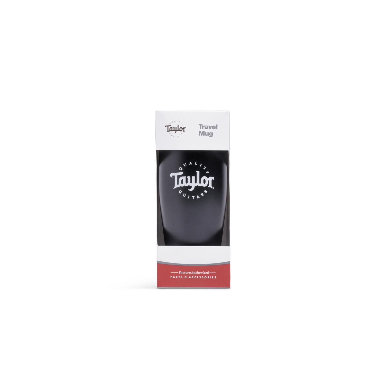 Taylor Travel Coffee Mug, Black, White, Logo, 20oz