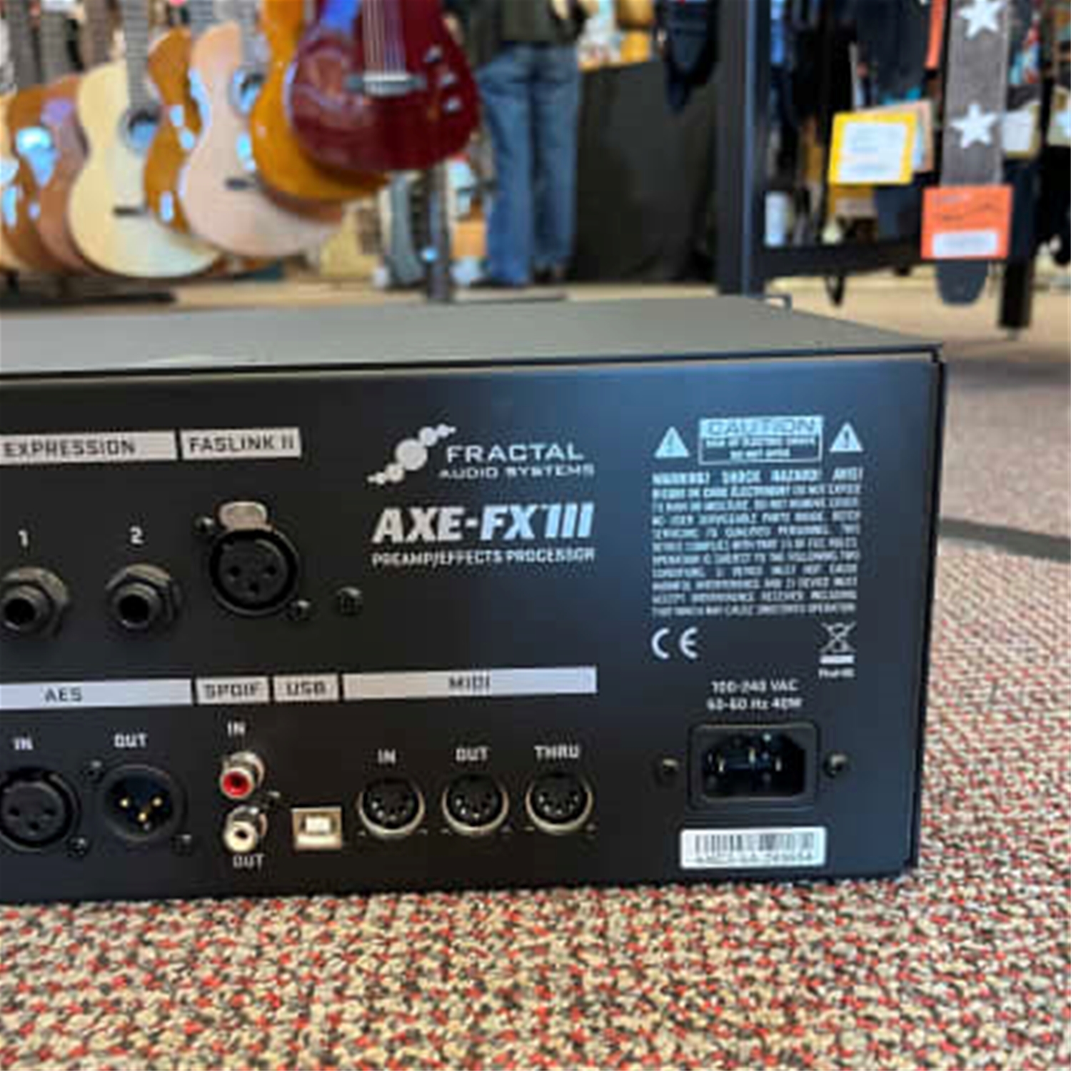 Instrumental Music - Used Fractal Audio Axe-FX III Pre-amp Effects Rack  Processor