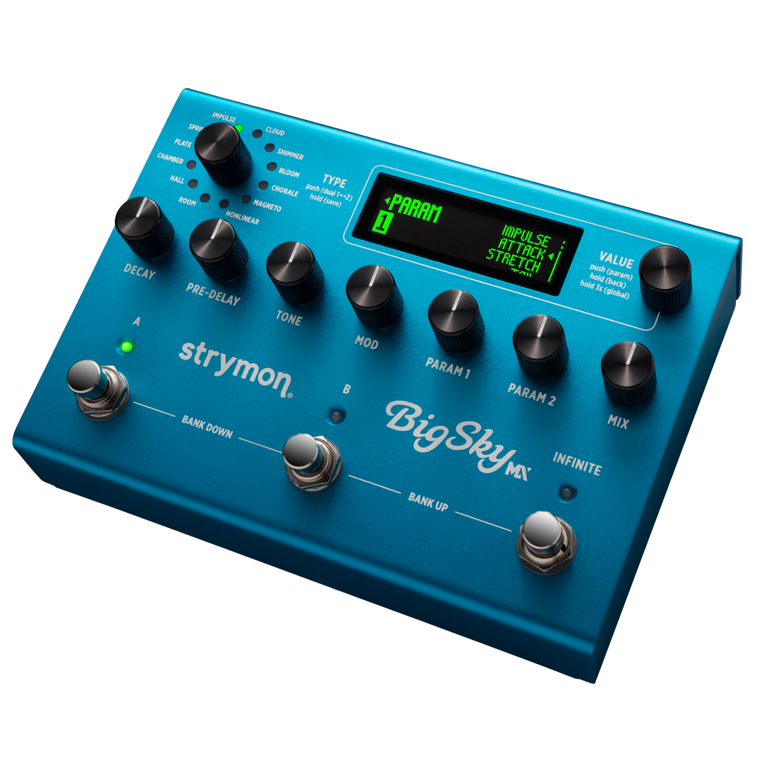 Strymon BigSky MX Next generation reverb workstation