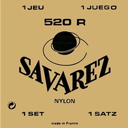 Savarez 520R Classical Guitar Strings High Tension RED Set