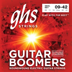 GHS Electric Guitar Boomers, XL 9-42