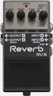 Boss RV6 Reverb Pedal