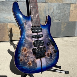 Ibanez Premium S1070PBZ Cerulean Blue Burst