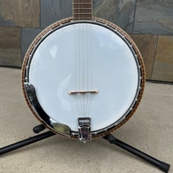 Used 1970's Washburn WB 120 Closed Back Banjo with Hardcase