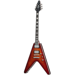 Epiphone Flying V Prophecy (Incl. Premium Gig Bag) Aged Bengal Tiger Burst