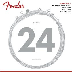 Fender Super 250's Bass VI strings, 24-100