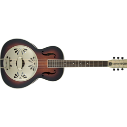 Gretsch  G9241 Alligator™ Biscuit Round-Neck Resonator Guitar with Fishman® Nashville Pickup, 2-Color Sunburst