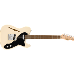 Squier Affinity Series™ Telecaster® Thinline, Laurel Fingerboard, Black Pickguard, Olympic White