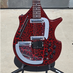 Danelectro Coral Sitar Red Crackle