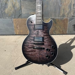 Used 2019 Gibson Les Paul Standard Dark Knight Satin Transparent Ebony Burst with Hard Case