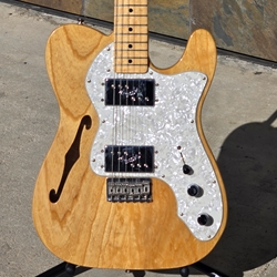 Used 1999 Fender Classic Series '72 Telecaster® Thinline, Maple Fingerboard, Natural with Hard Case