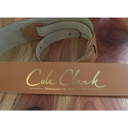 Cole Clark Strap Leather Tan Gold